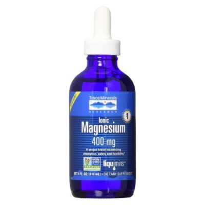 Liquid Ionic Magnesium 4 Oz 400 mg by Trace Minerals