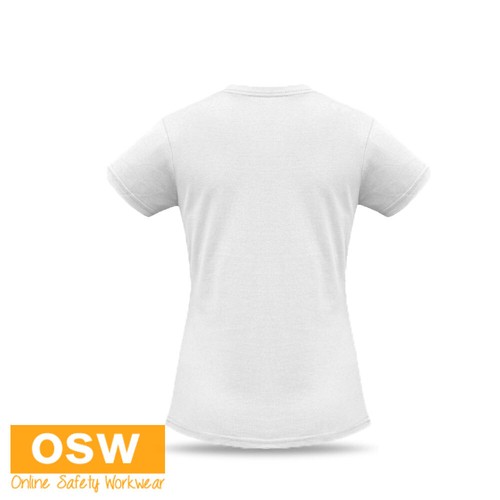 Womens Ice Short Sleeve Tee Ribbed Neck Band Long Lasting & Durable T10022 - Picture 27 of 49