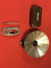 Vintage ACCURA Camera Flash Attachment w/Flash Dial in Leather Case