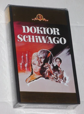 Doktor Schiwago*VHS MGM Classics*Omar SHARIF*Julie CHRISTIE*Alec GUINNESS*NEU+OV - Bild 1 von 2