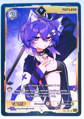 Totless PL9 (Regular) 122/190, 1st Edition, Rising Stars, VCard