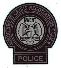 NORTH DAKOTA ND NORTHWEST CRISIS WILLIAMS COUNTY WILLISTON POLICE SHOULDER PATCH