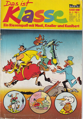 Das ist Klasse Nr 4 Bastei Comic 1972 mit Wastl