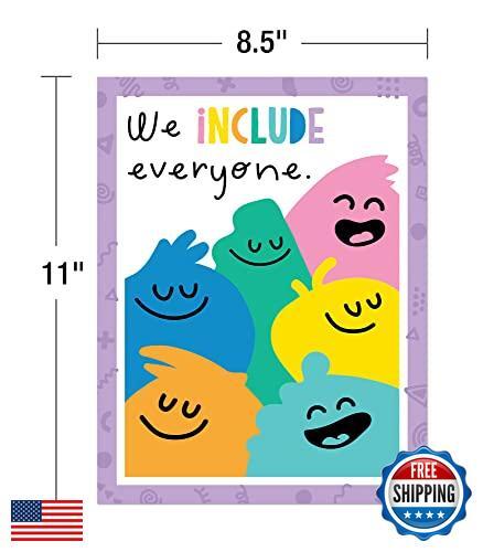 Carson Dellosa Happy Place 12-teiliges Poster-Set, Motivation 8,5" x 11" Wand - Bild 3 von 5