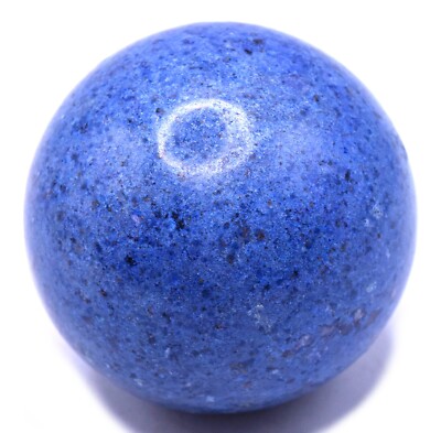 2'' Blue Dumortierite Sphere Polished Natural Gemstone Crystal Mineral Peru (1PC)