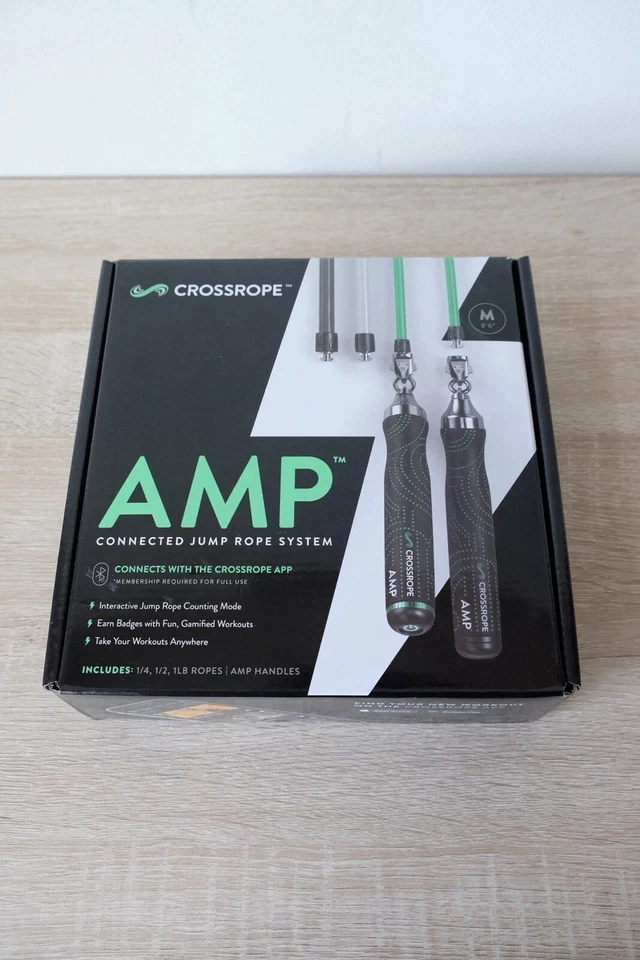 Juego de cuerda de salto Crossrope AMP 1/4, 1/2, 1, 2 lb M 8’6” Foto 3 de 3