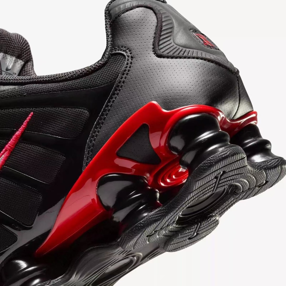 靴 Nike Shox TL size27cm CN0151-003 Nike Shox TL Shoes Black University Red Silver CN0151-003