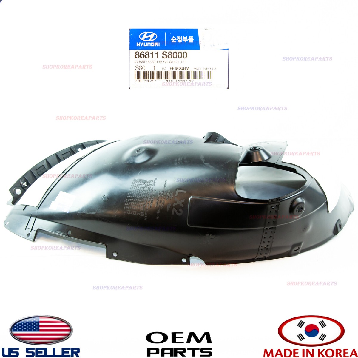 ambassaadeur F•I•V•E FRONT Fender Liner Left DRIVER ⭐GENUINE⭐ fits 2.0L Hyundai Kona