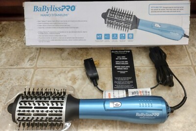 BaByliss PRO Nano Titanium Oval Iconic Hot Air Brush 2 1/2 64 mm