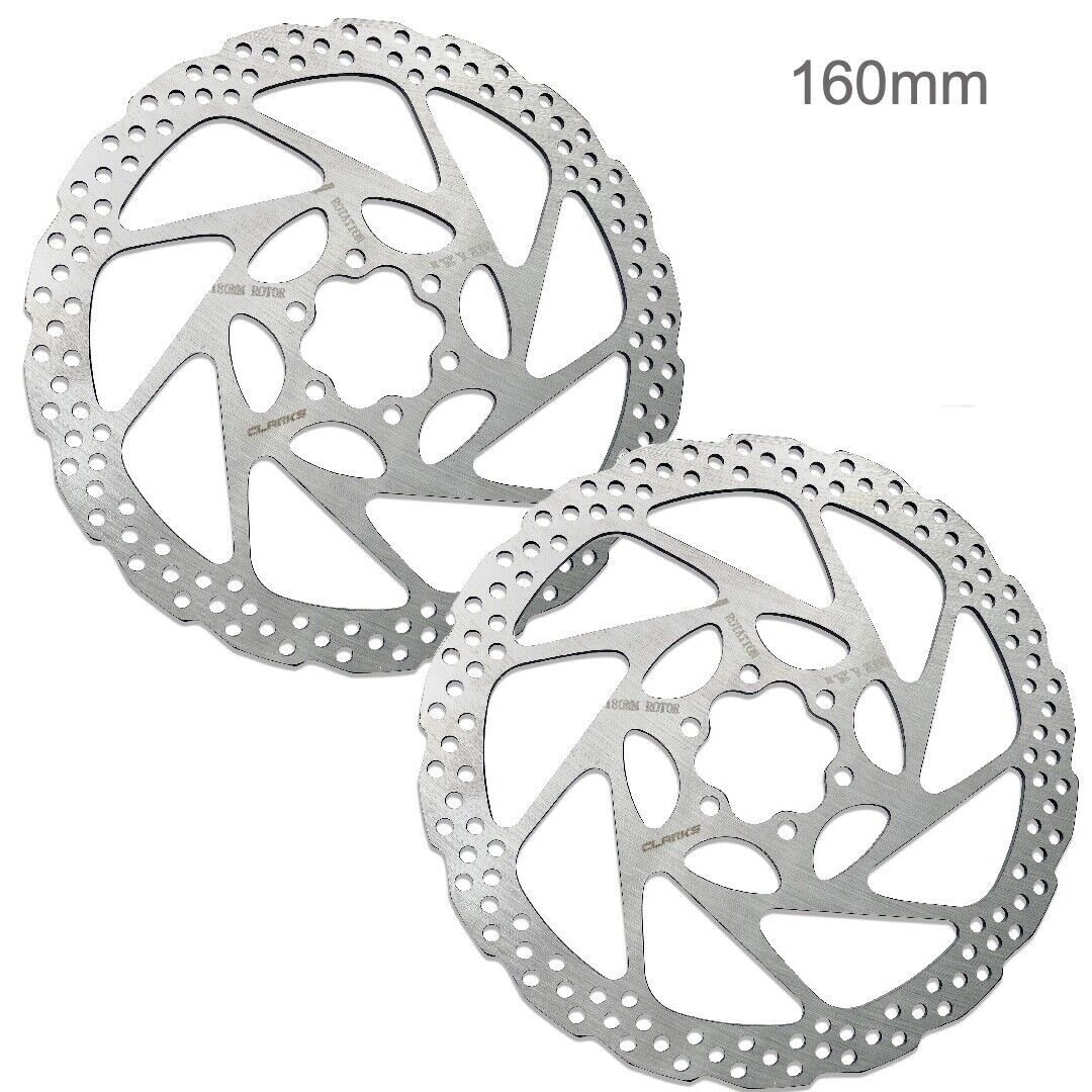 CLARKS M3 2 Piston Oil Hydraulic Disc Brake Front & Rear Bike set FAST