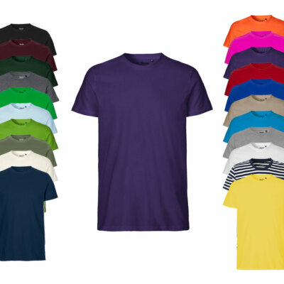Neutral T-SHIRT AUS ZERTIFIZIERTER FAIRTRADE-BAUMWOLLE für Herren -Neu NE61001