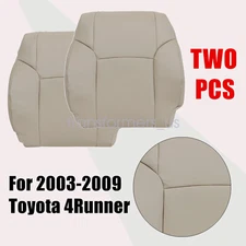 Fits 03-09 Toyota 4Runner Front Both Side Top Seat Cover Tan LB42 or FG42