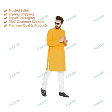 Mens Kurta Full Sleeve Fancy Kurta Cotton Shirt Mens Long Kurta