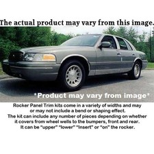 For Mercury Grand Marquis 1992-1997 SAA U-Type Polished Rocker Panel Covers