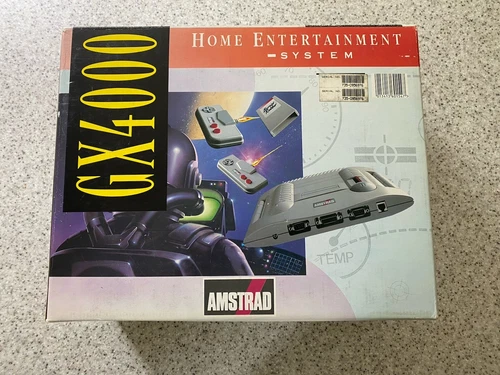 RARE! - AMSTRAD CPC GX4000 - Console - Complete & Boxed + Manuals + Scart Cable 