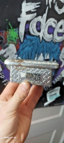 TONKA Pickup TOOL BOX  Diamond Plate