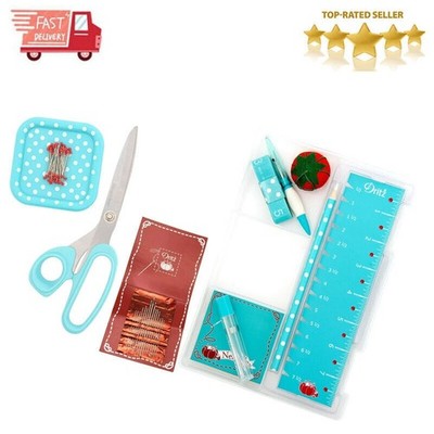 Sewing Kit w/Removable Tray &Plastic Storage Box for Beginners & Professional US