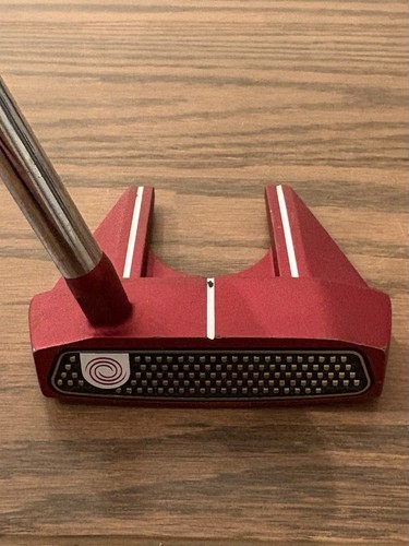 Odyssey O Works 7S Putter Red 35” Left Hand with new Winn Grip - Picture 2 of 5