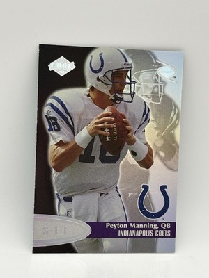 PEYTON MANNING 1998 Collector's Edge S.L.E. #6 Rookie RC