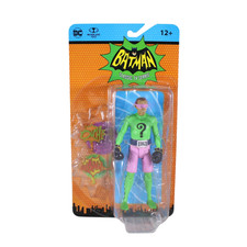 McFarlane DC Batman 66 Retro Classic TV Series Riddler Boxing Figure Not Mint