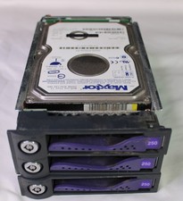 Lot 3 Used Maxtor MaxLine Plus II 250gb ATA/133 IDE 3.5" Hard Drive