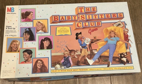 VINTAGE The Baby Sitters Club Game COMPLETE Milton Bradley 1989 BSC Girls Books