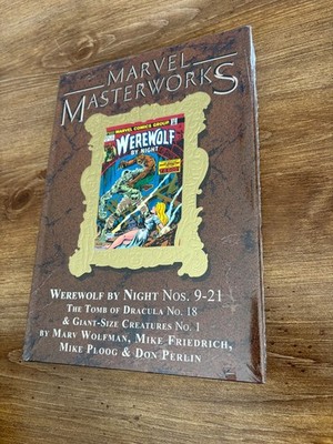 Marvel Masterworks Vol # 351 Werewolf Night Limited To 672 SEALED Copy 3 J421