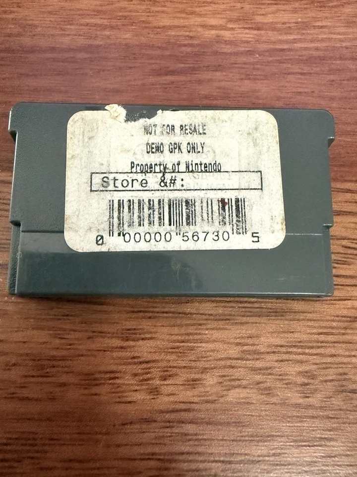 Nintendo GBA The Legend of Zelda:  The Minish Cap Not For Resale DEMO Authentic - Image 2 of 2