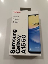 Brand New Samsung Galaxy A15 6.5" 5G 64GB Verizon Prepaid SM-A156UZKPVZW