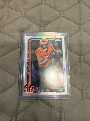 Tee Higgins Topps Chrome 2025  Bengals #59 Lightboard Logo Variation SSP