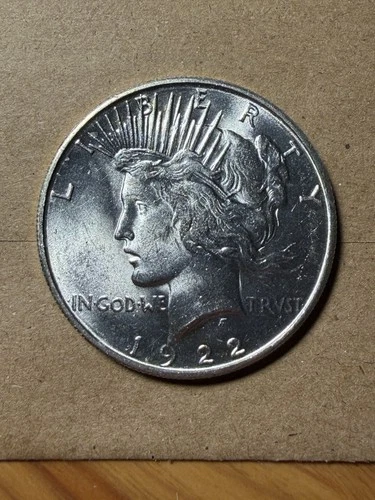 1922 S Peace Dollar - BU - As Shown! (#2199)