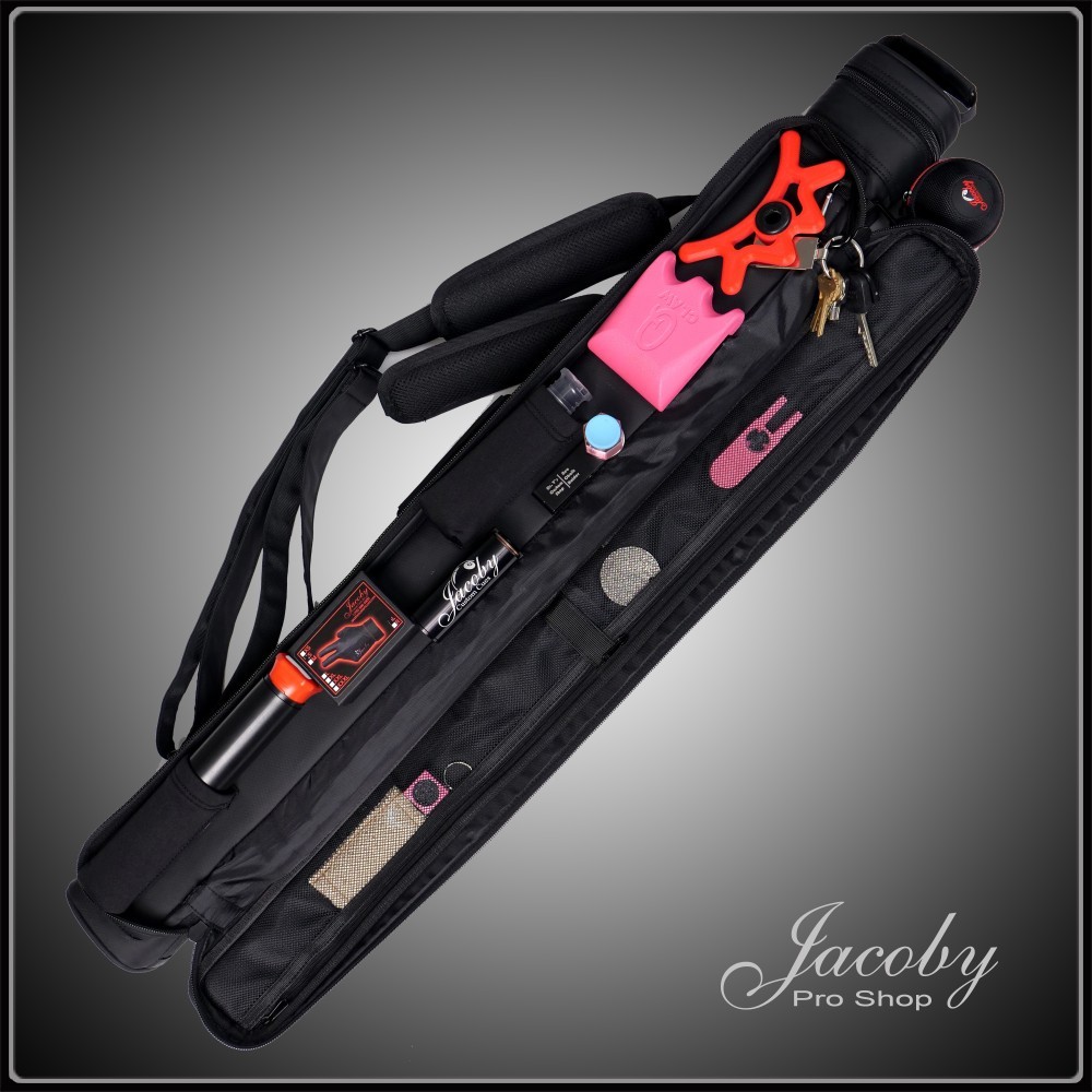 Jacoby Mag Bag 2x3 Pool Cue Case Pink. | eBay