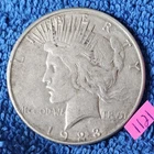 🚚⚡️FAST🔥NO RESERVE 👀🔥1923-S Peace Dollar Silver US Coin $1.00