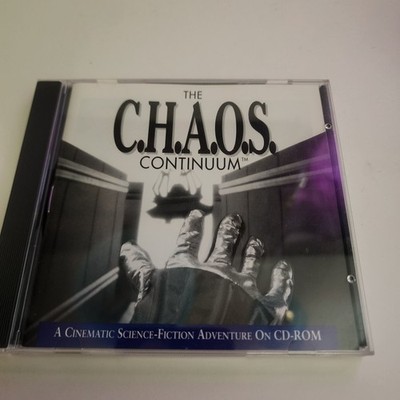 THE C.H.A.O.S. CONTINUUM PC CD-ROM Vintage Cinematic Sci-Fi Adventure Game 1994