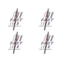 4X Fast GlÜHkerzen FT82746 Passend FüR 4-ZYLINDER CitroËN AX Berlingo Jumpy