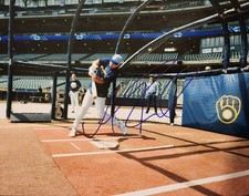 Andrew Fischer Signed 8X10 Autograph Photo Milwaukee Brewers Future Star Rare ⚾️