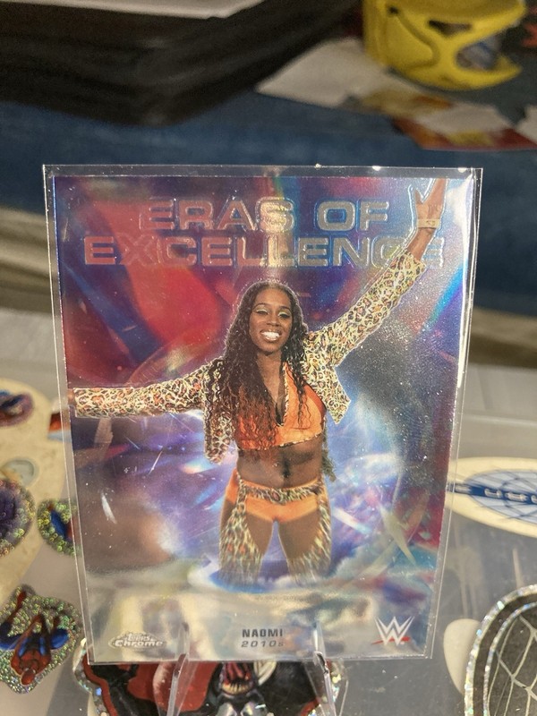 2026 Topps Chrome WWE Eras Of Excellence Naomi Insert #ERA-31