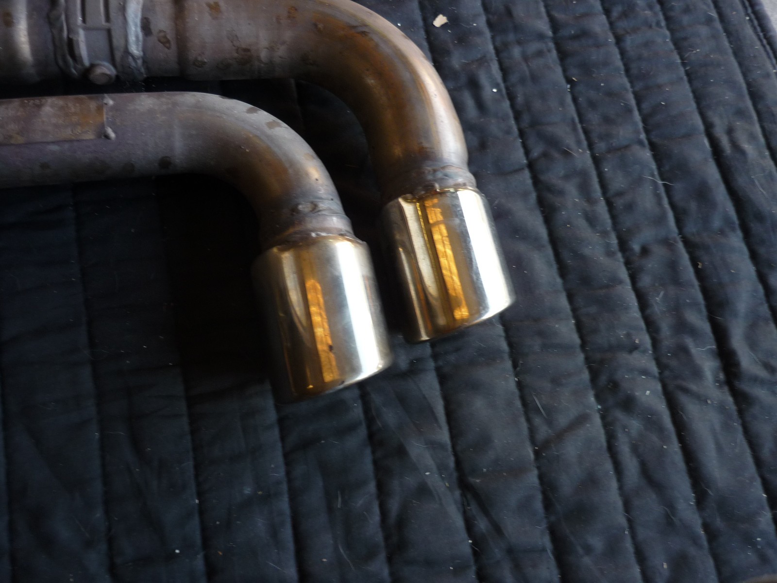 Ferrari 360 - Exhaust Muffler Complete With Outlet Pipes - P/N 174089