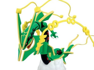 Pokemon Mega Rayquaza Bandai Model Figure Kit | eBay