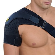 Shoulder Brace for Men Women Support Neoprene Black Adjustable Right Left