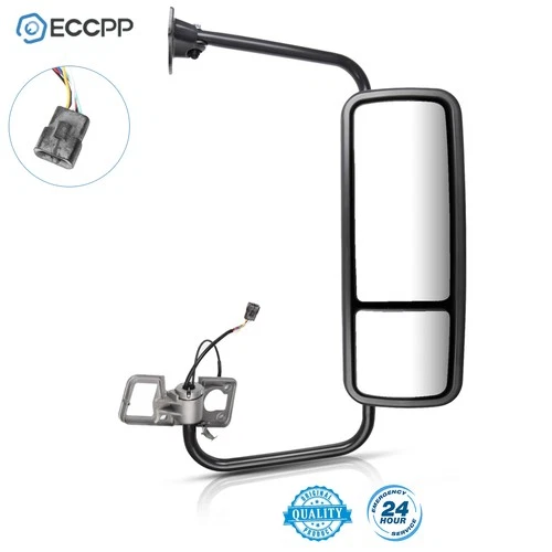 Right Side Door Mirror Complete For 05-18 Freightliner Century/Columbia