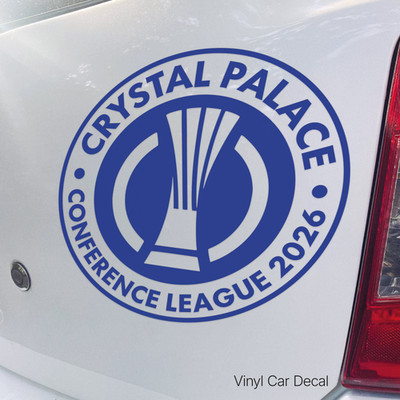 Crystal Palace Konferenz Liga Aufkleber Abziehbild Adler Auto Fenster Vinyl Schild