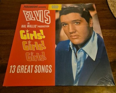Elvis Presley girls girls girls Lp  REISSUE VINYL SEALED