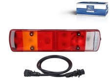 Feu arrière DT Spare Parts 1.21838 droite, prévu pour alarme de recul, 24 V