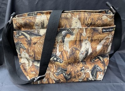 Broad Bay All Over Horse Print Adjustable Strap Cross Body/Shoulder Bag