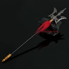 Toy  1/6 halberd Three kingdoms sword weapon metal  22cm Shark General's Trident