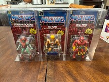 Mattel Masters of the Universe Teela Green He-Man 40th Beastman Lop w Cases
