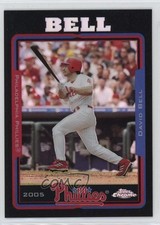 2005 Topps Chrome Black Refractor 138/225 David Bell #44 7v7