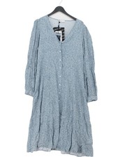 2nd Day Shirt Midi Dress UK14 in Blue RRP �170