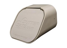 Downspout Adapter 2" H X 2" W X 3" L White Plastic Rectangular White